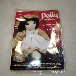 DOLL KIT Polly Pokeberry Mountain Doll Kit by Titan. No. 1289, new and uncut